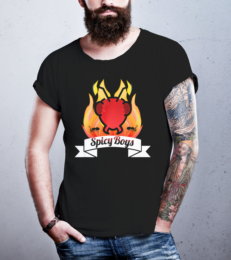Spicy Boys Fire Ants Flame T-Shirt