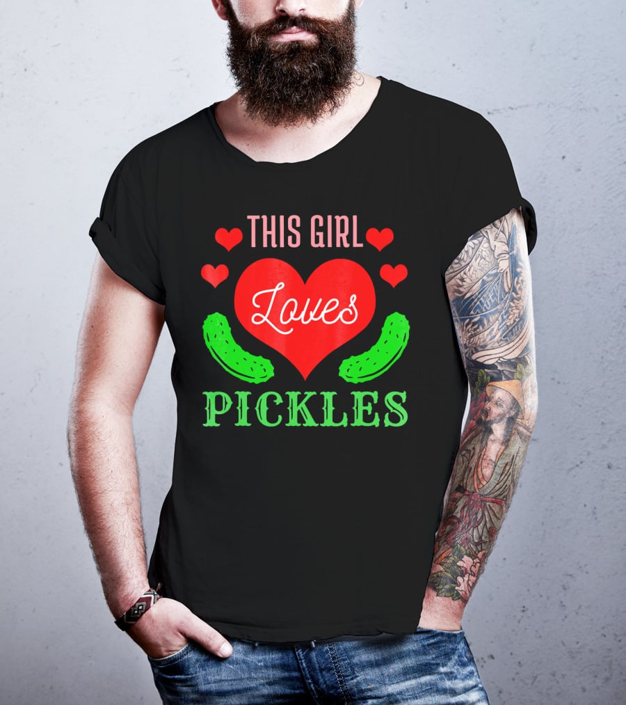 This Girl Loves Pickles T-Shirt
