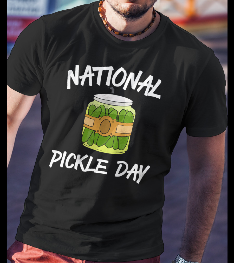 National Pickle Day Dill Pickle Lover T-Shirt
