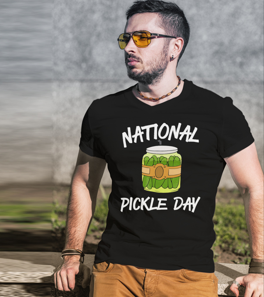 National Pickle Day Dill Pickle Lover T-Shirt