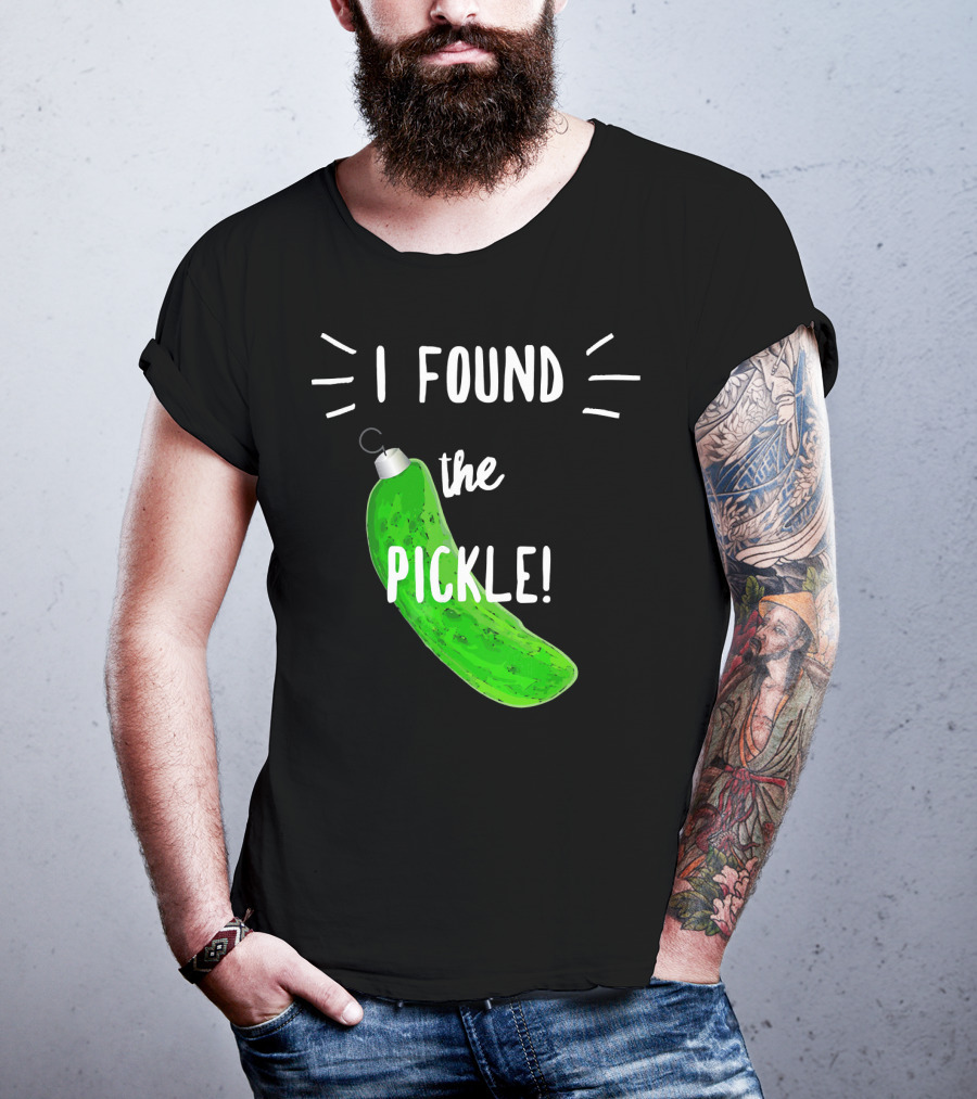 I Found The Pickle German Christmas T-Shirt
