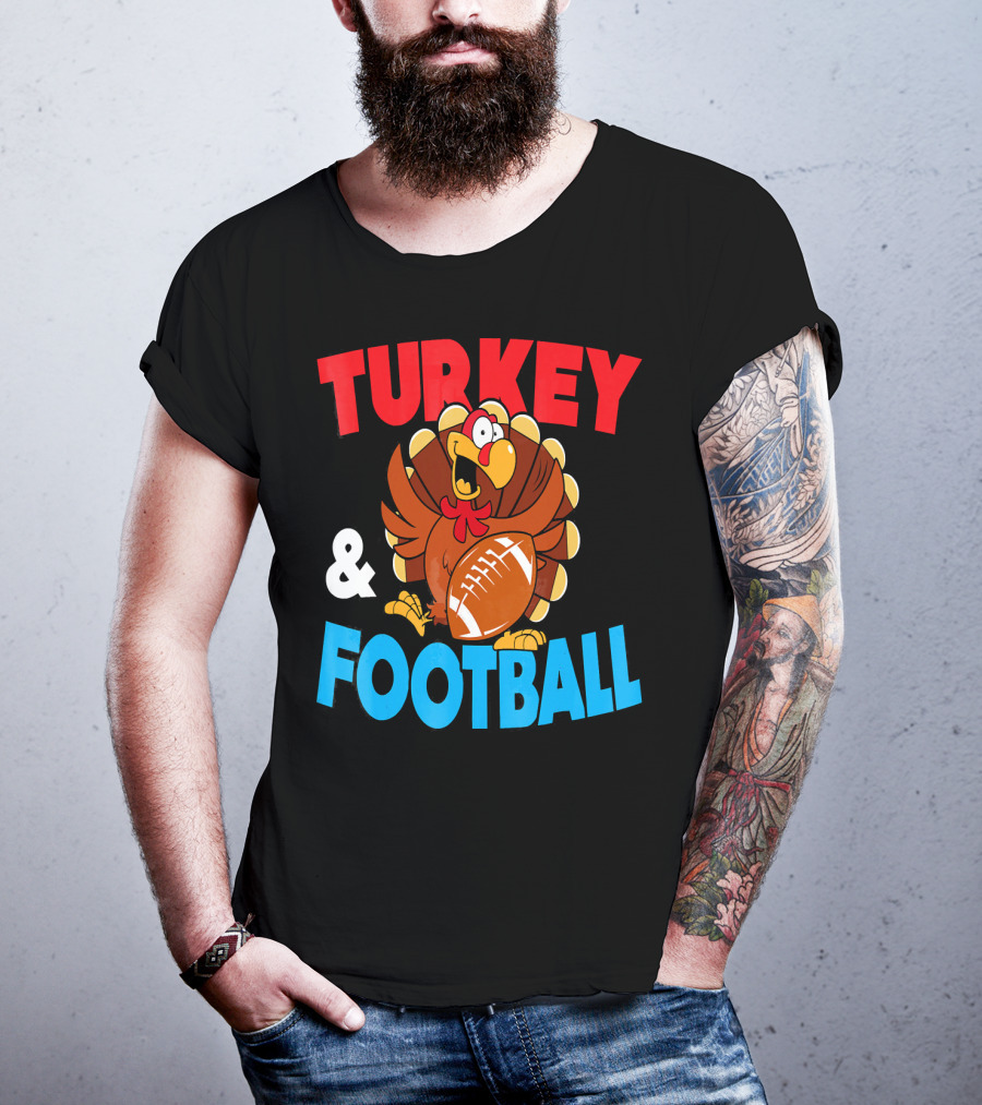 TURKEY AND FOOTBALL T-Shirt