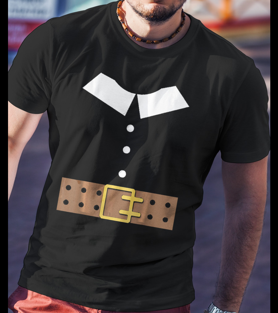 Thanksgiving Pilgrim Costume Belt Turkey Day Classic T-Shirt