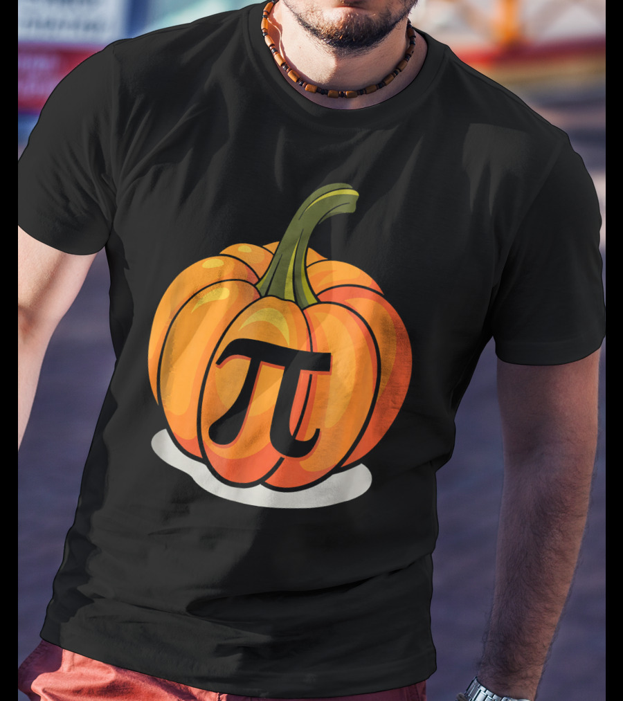 Pumpkin Pi Pie Funny Nerdy Thanksgiving T-Shirt