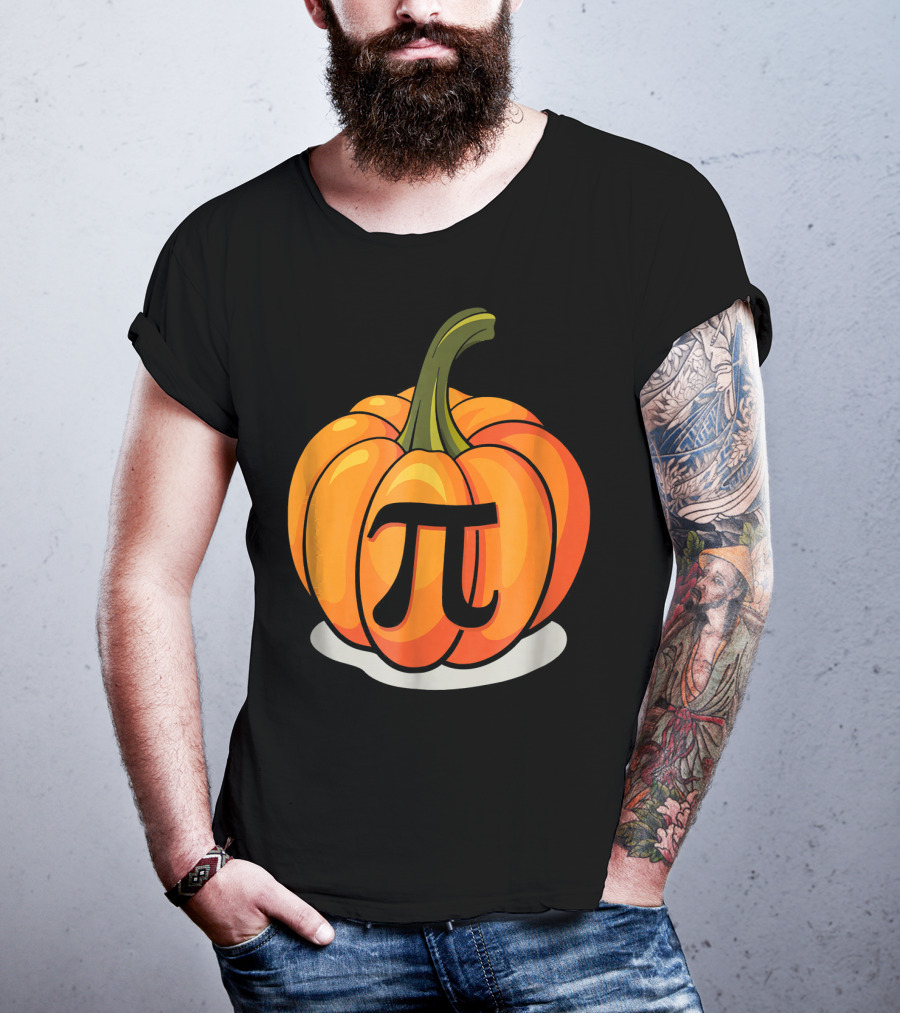 Pumpkin Pi Pie Funny Nerdy Thanksgiving T-Shirt