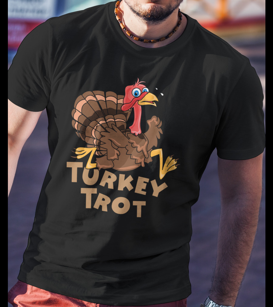 Annual Turkey Trot Running Turkey Race Event T-Shirt