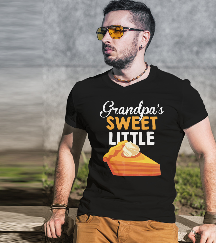 Grandpa's Sweet Little Pumpkin Pie T-Shirt