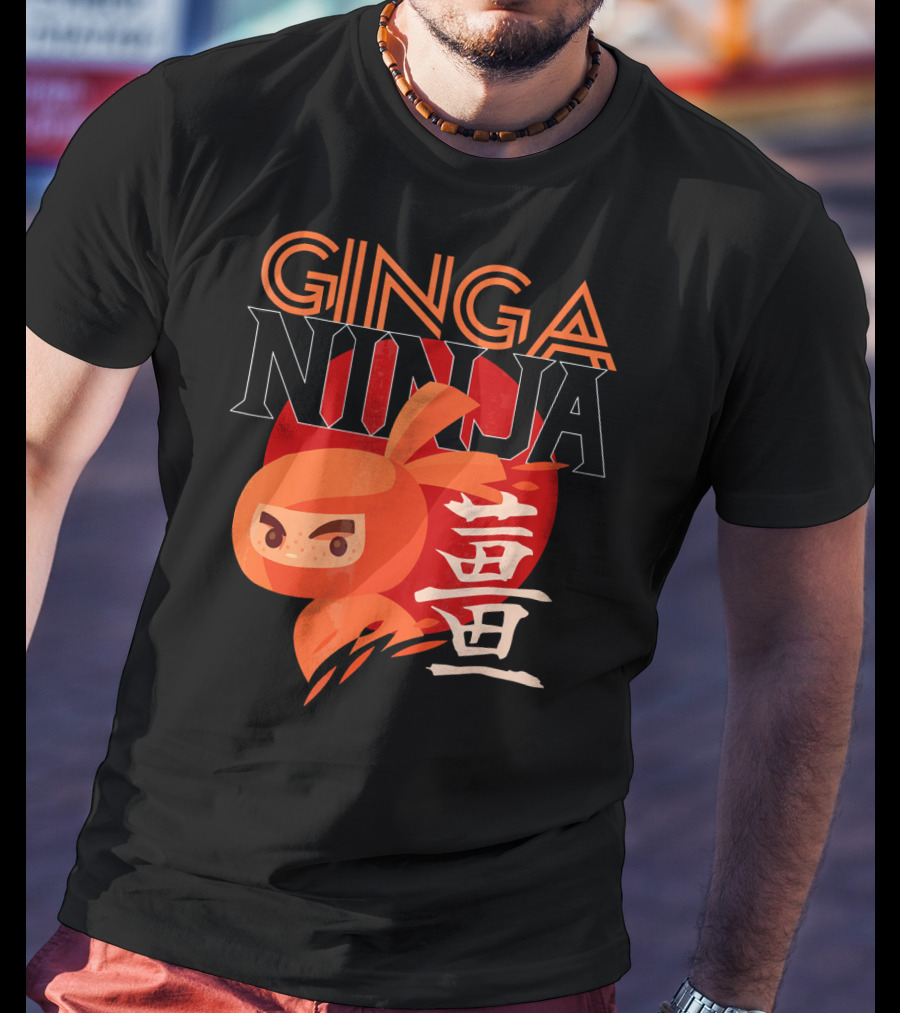Ginga Ninja Cool Redhead T-Shirt