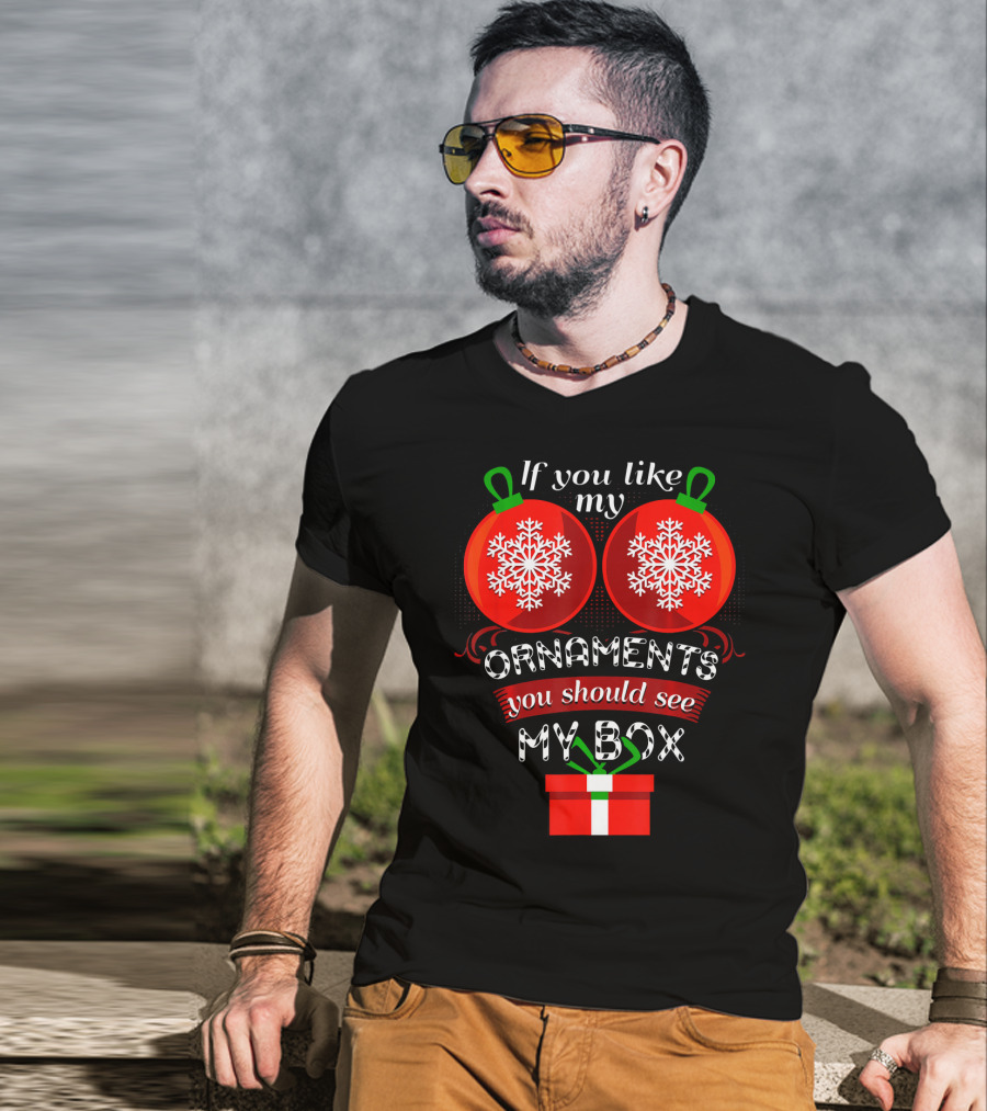 If You Like My Ornaments You Should See My Box T-Shirt