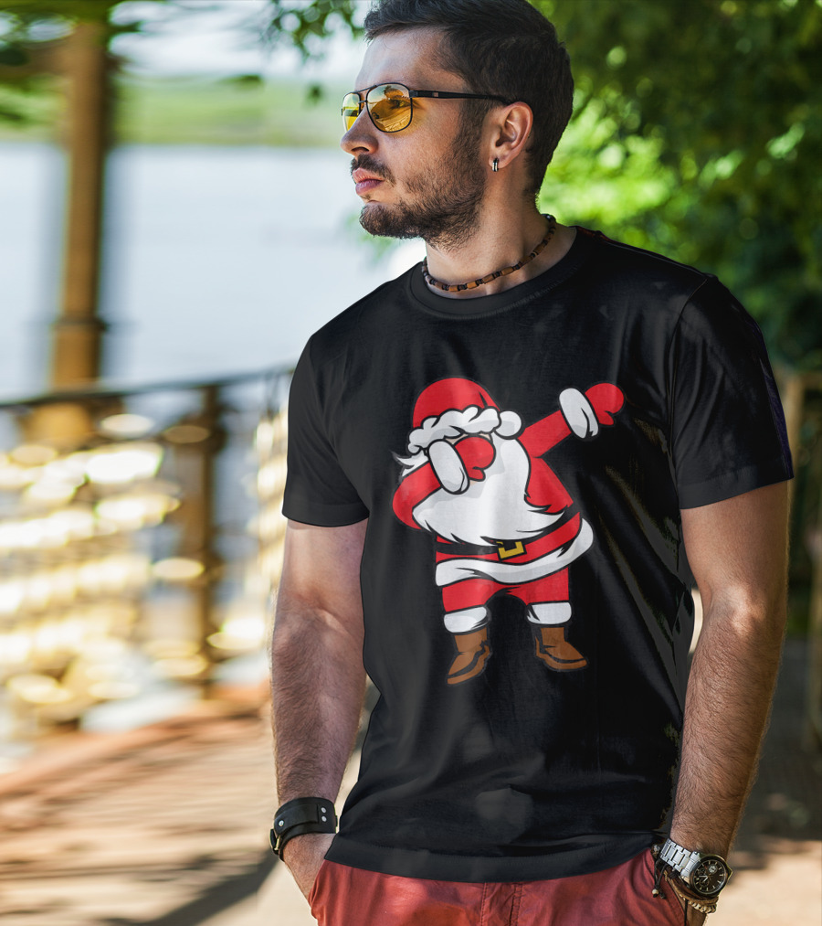 Cool Santa Dabbing T-Shirt