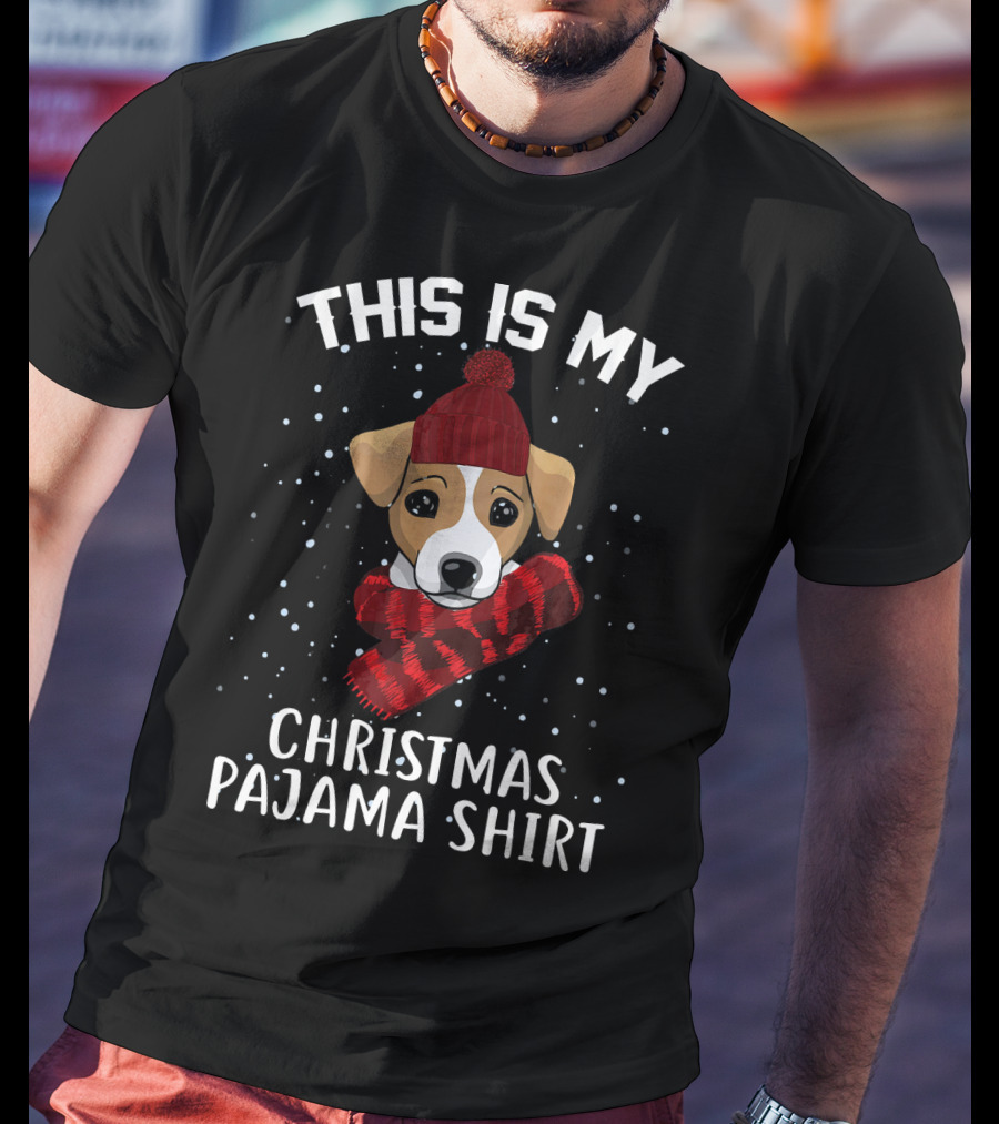 This Is My Jack Russell Christmas Pajama T-Shirt