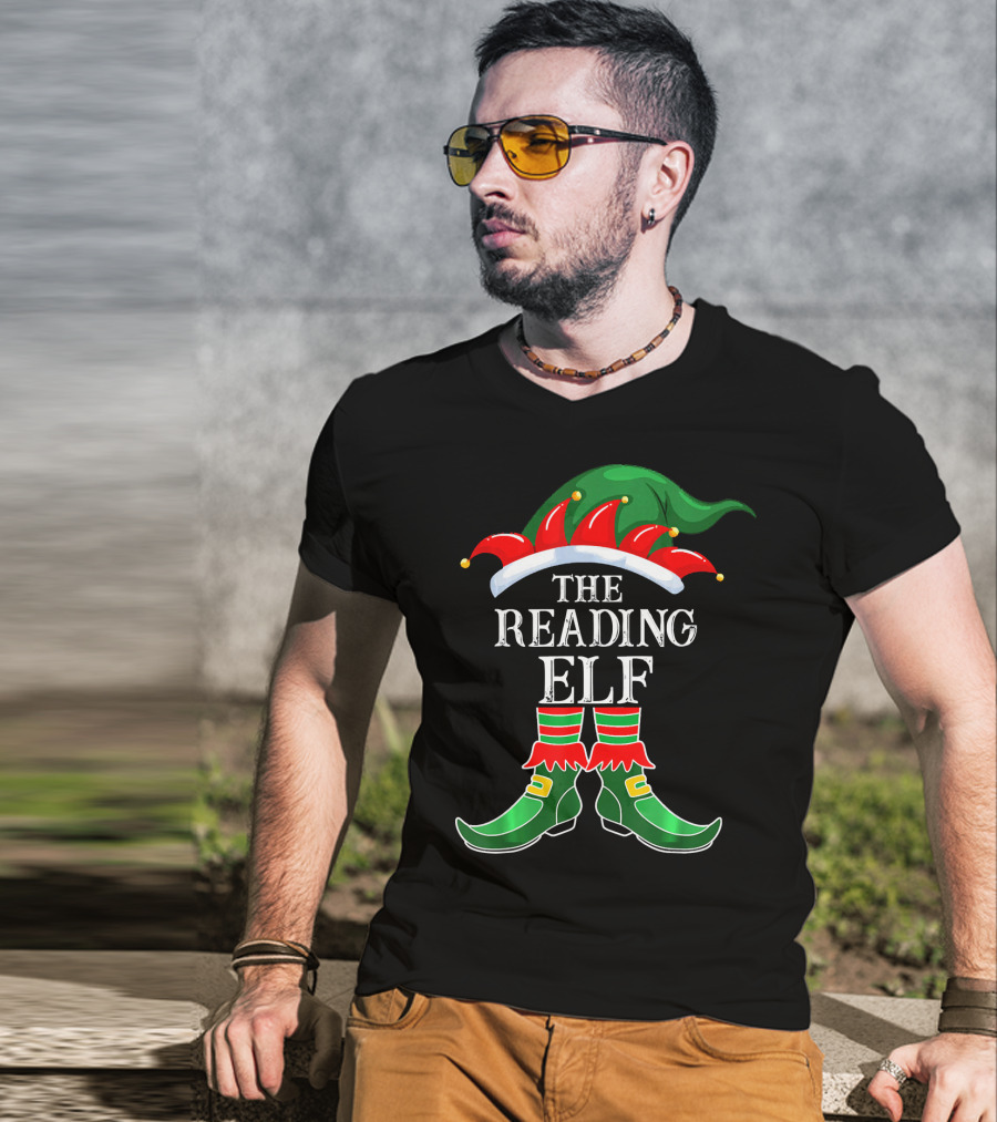The Reading Elf Holiday T-Shirt