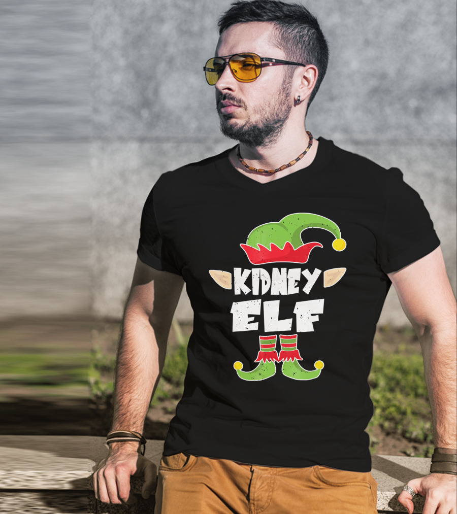 Kidney Elf Squad Nephrology Festive T-Shirt