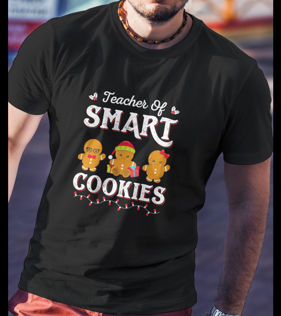 Teacher Of Smart Cookies Kindergarten Preschool PreK Teacher T-Shirt