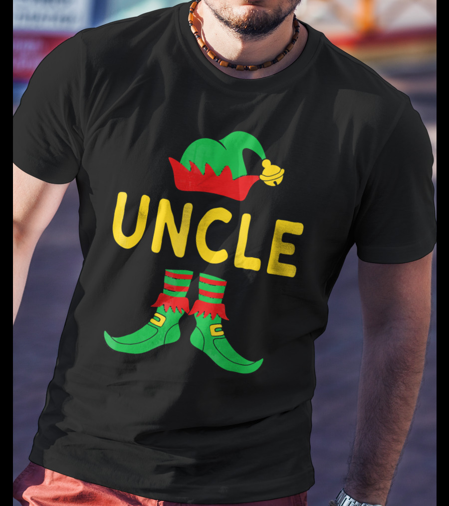 UNCLE Elf Hat And Shoes T-Shirt