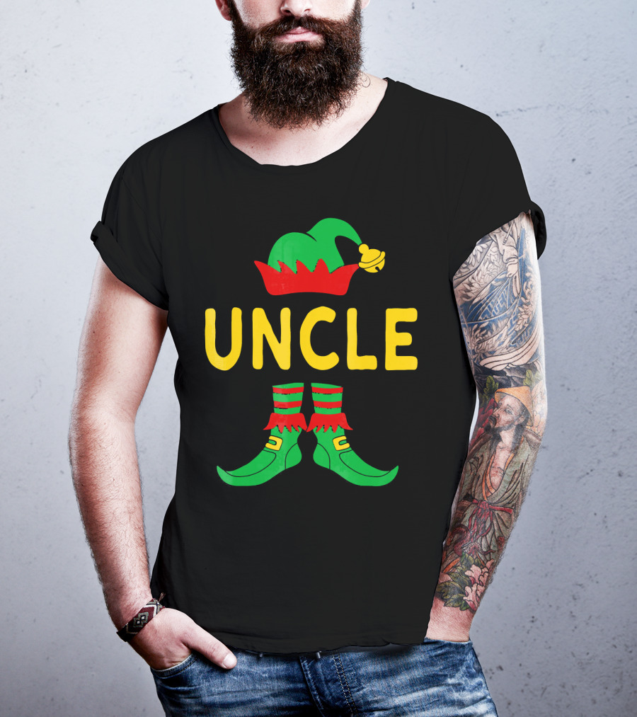 UNCLE Elf Hat And Shoes T-Shirt