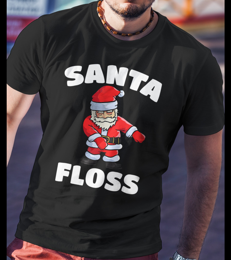 Santa Floss Dance Christmas Moves T-Shirt