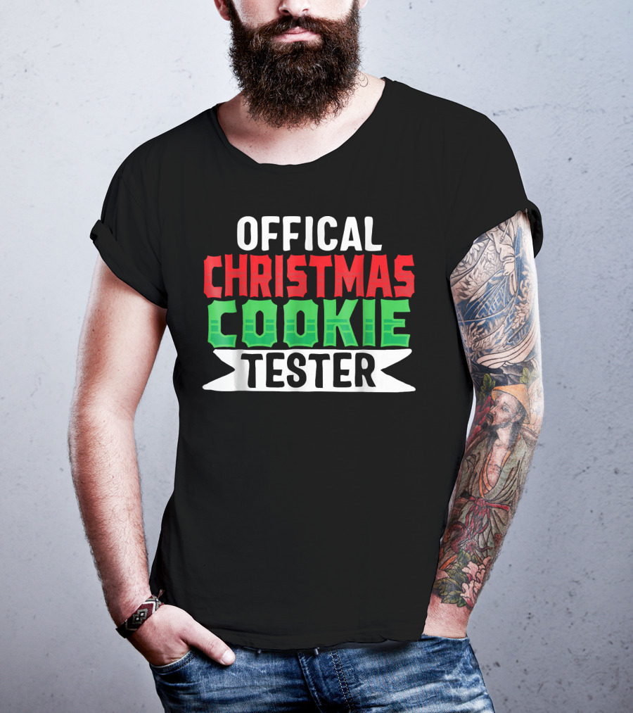 Offical Christmas Cookie Tester T-Shirt