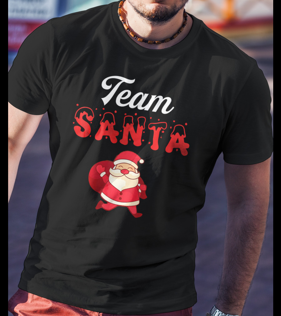 Team Santa Claus Christmas Cheer T-Shirt