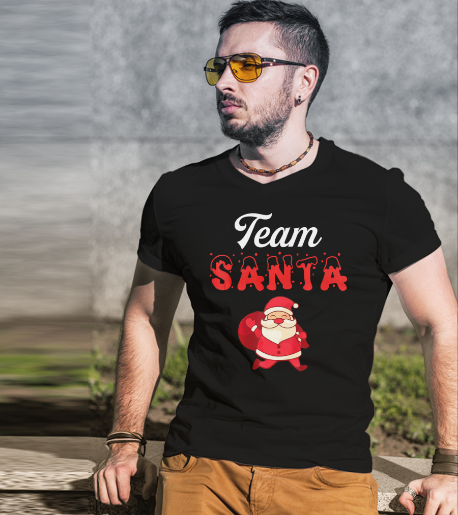 Team Santa Claus Christmas Cheer T-Shirt