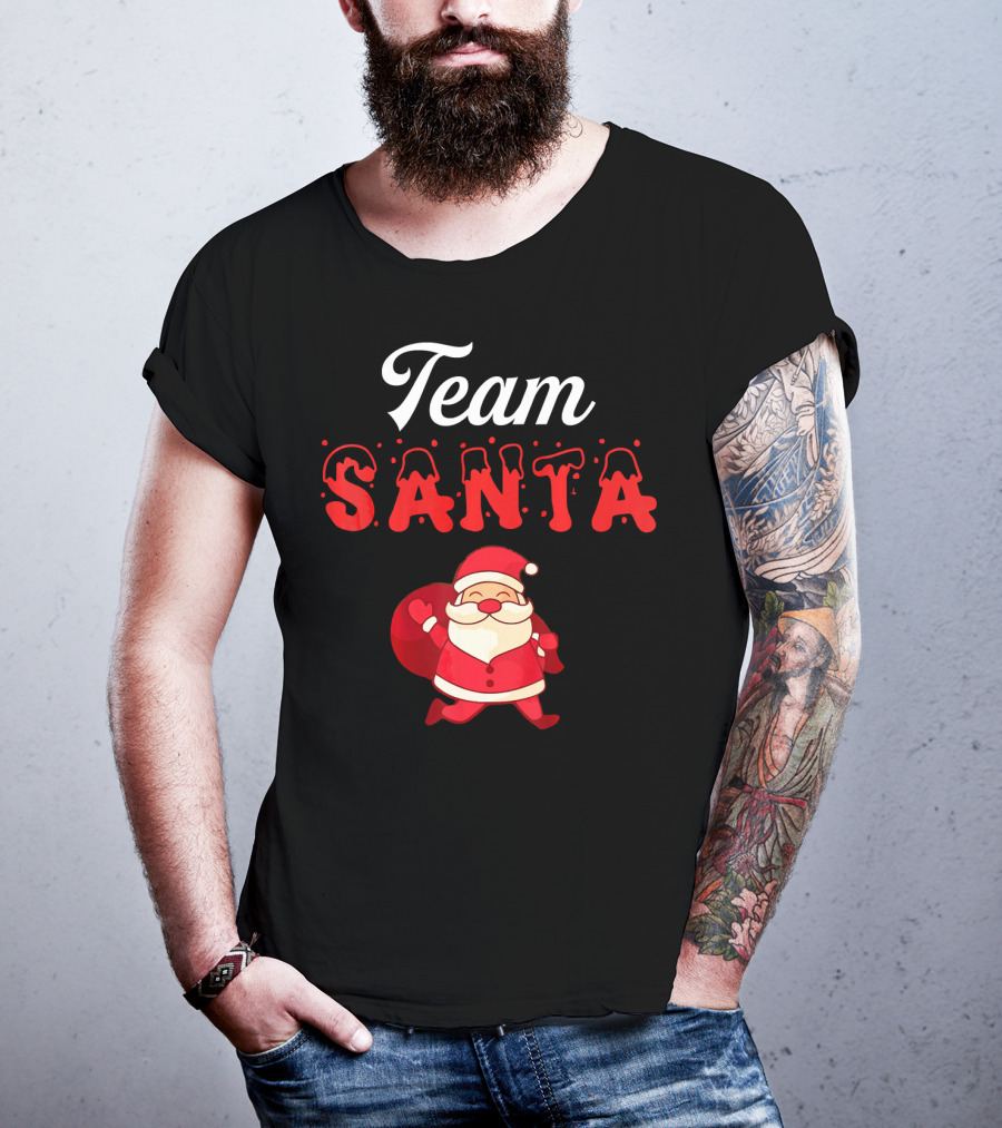 Team Santa Claus Christmas Cheer T-Shirt