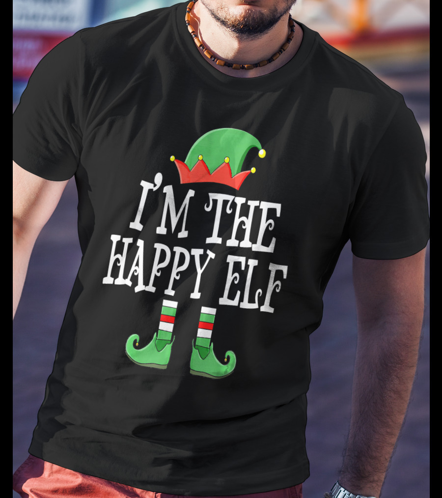 I'm The Happy Elf Christmas Costume T-Shirt
