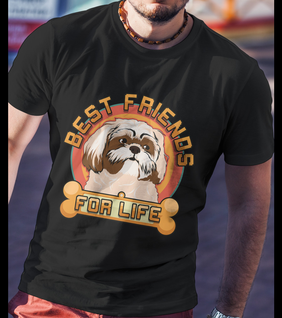 Shih Tzu Best Friends For Life T-Shirt