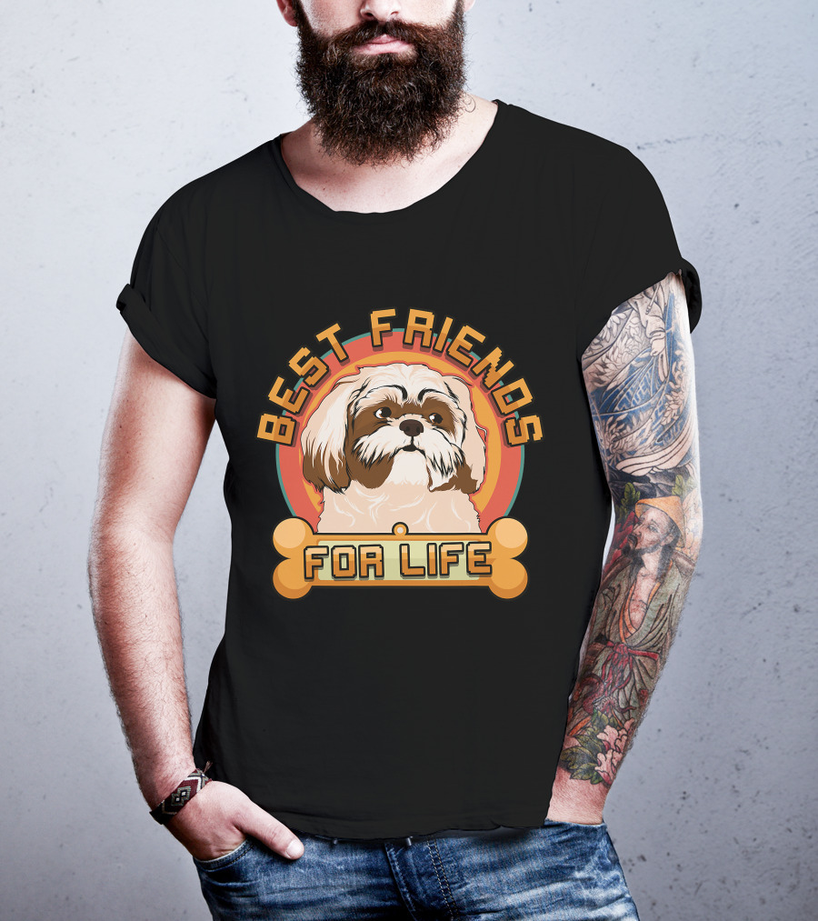 Shih Tzu Best Friends For Life T-Shirt