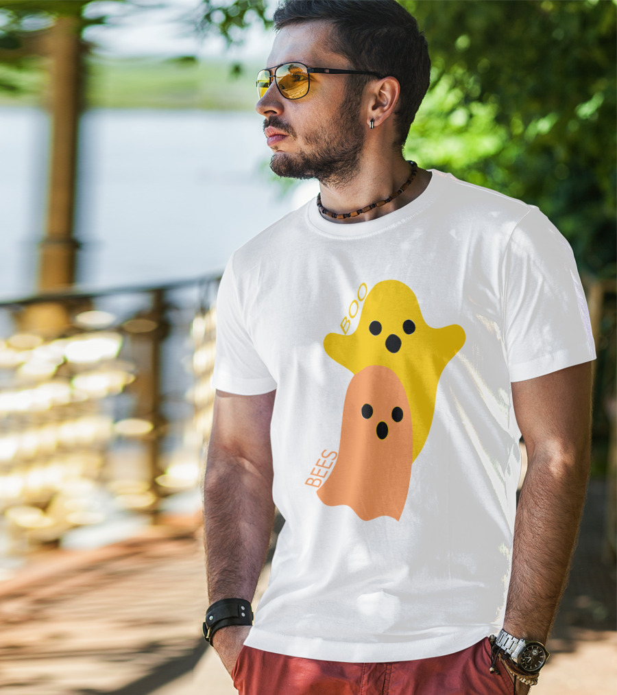 BOO BEES Ghosts Halloween T-Shirt