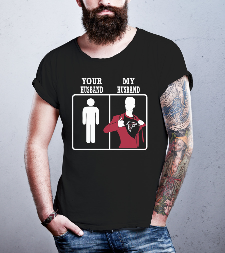 Your Husband My Husband Atlanta Falcons T-Shirt