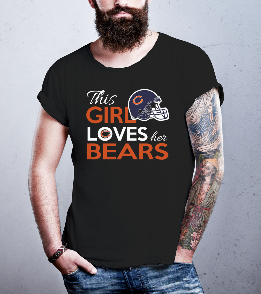 This Girl Loves Her Chicago Bears T-Shirt