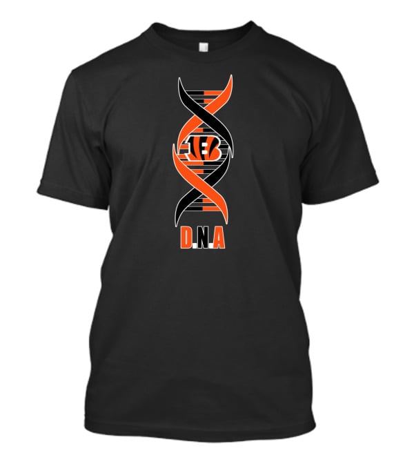 Cincinnati Bengals Dna Helix Nfl Fan Gear T-Shirt