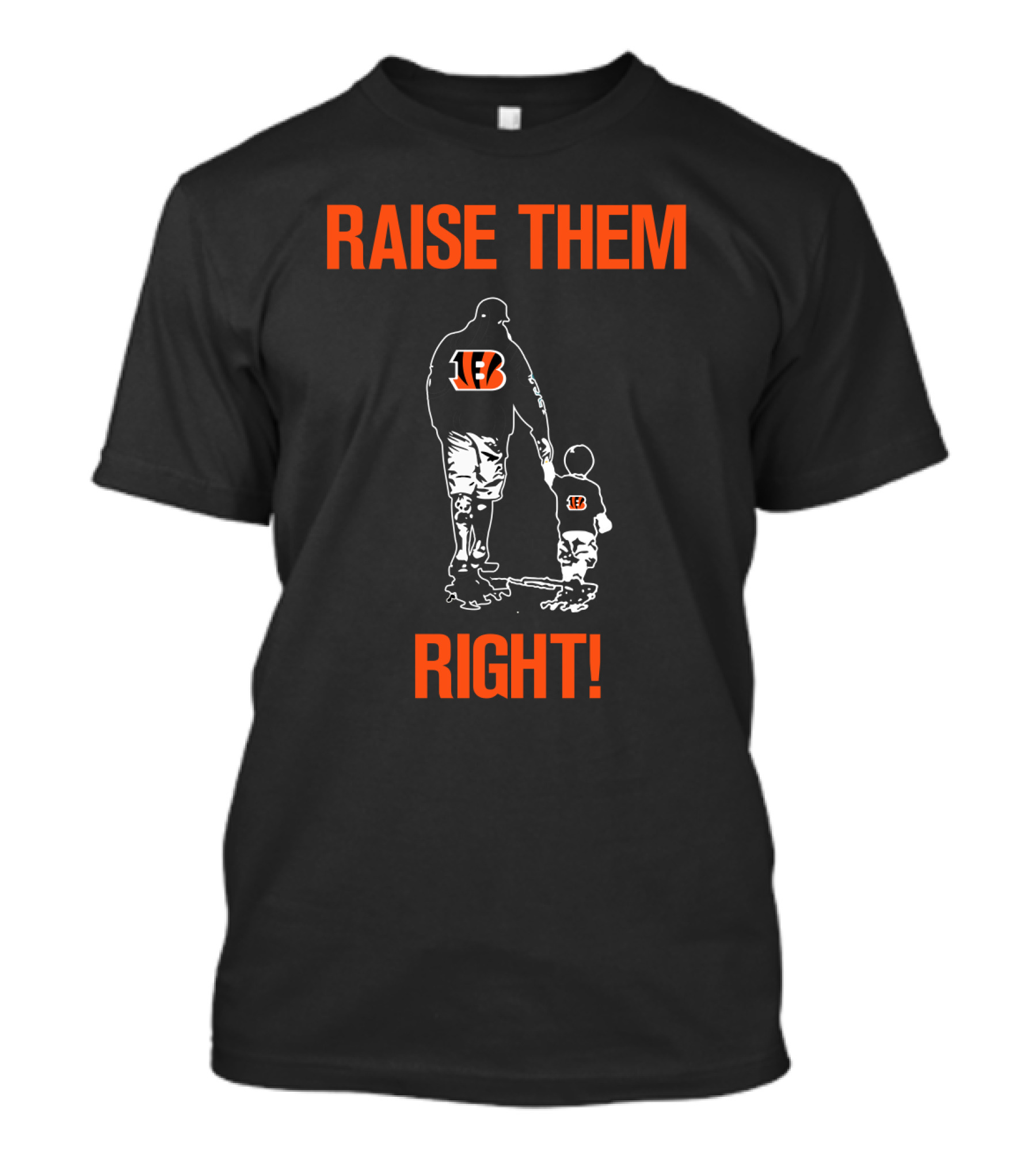 Cincinnati Bengals Raise Them Right T-Shirt
