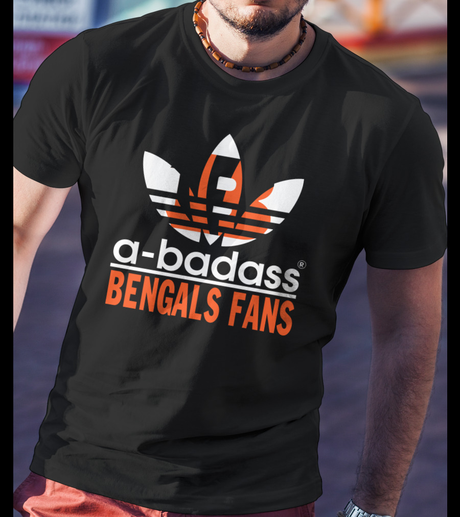 A-Badass Bengals Fans T-Shirt