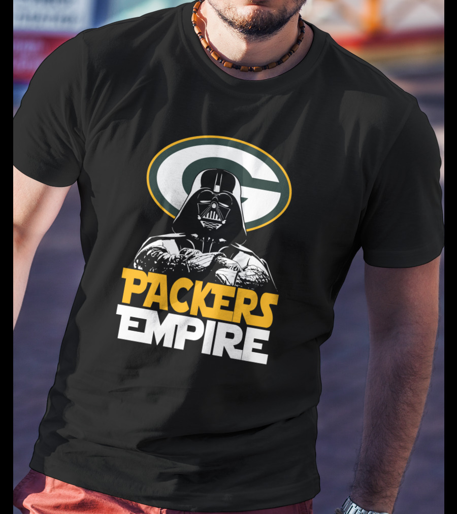 Packers Empire Green Bay Packers Darth Vader T-Shirt