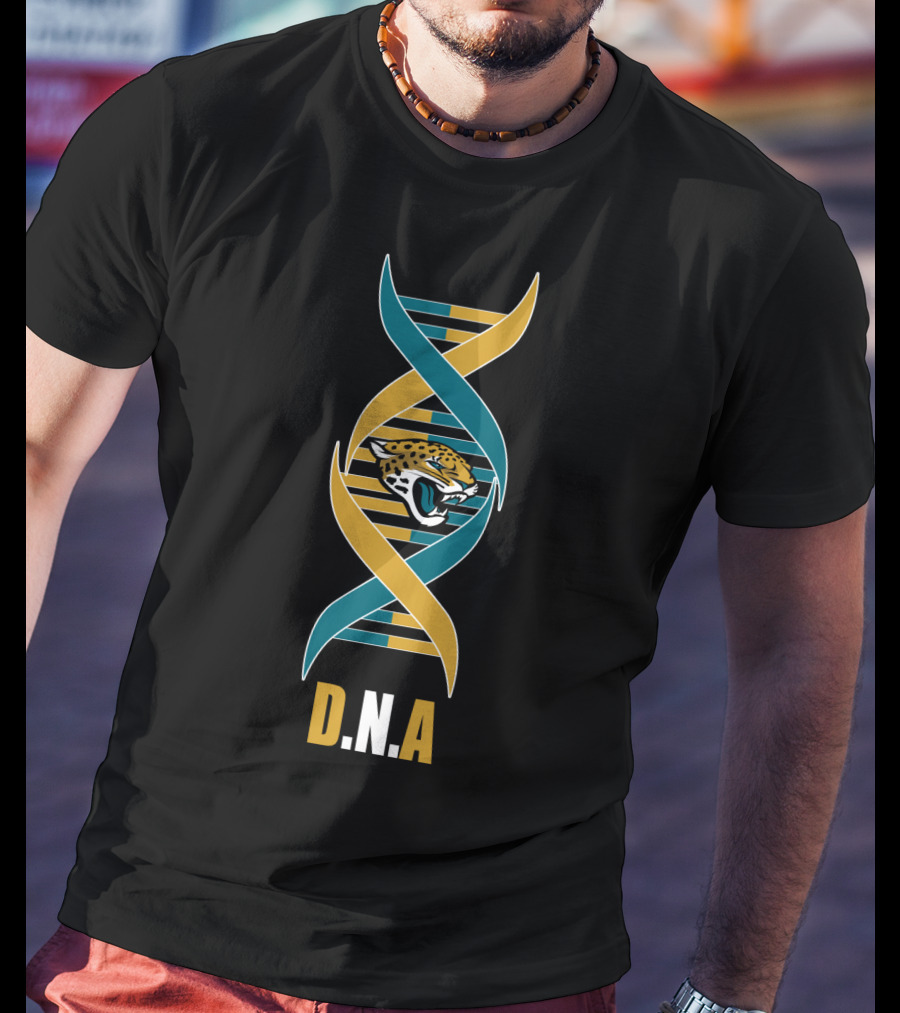 Jacksonville Jaguars DNA. T-Shirt