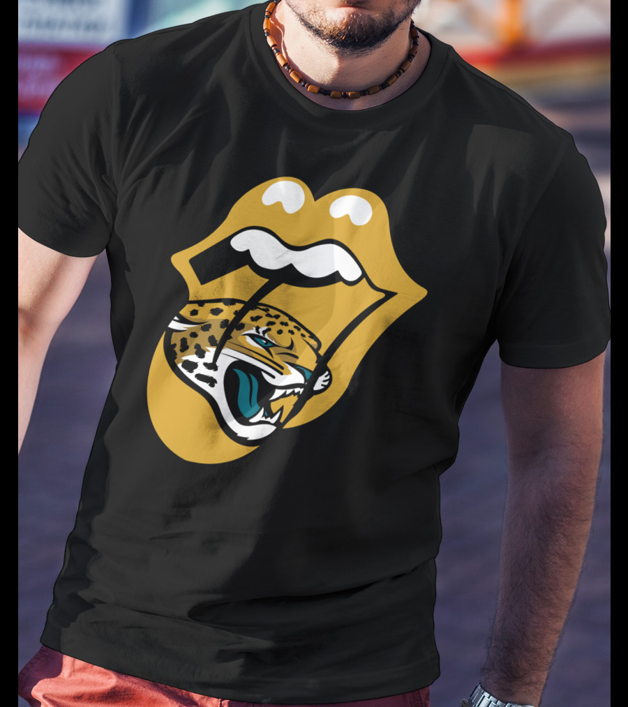 Jacksonville Jaguars Logo With Iconic Tongue T-Shirt