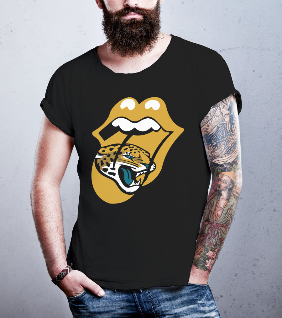 Jacksonville Jaguars Logo With Iconic Tongue T-Shirt