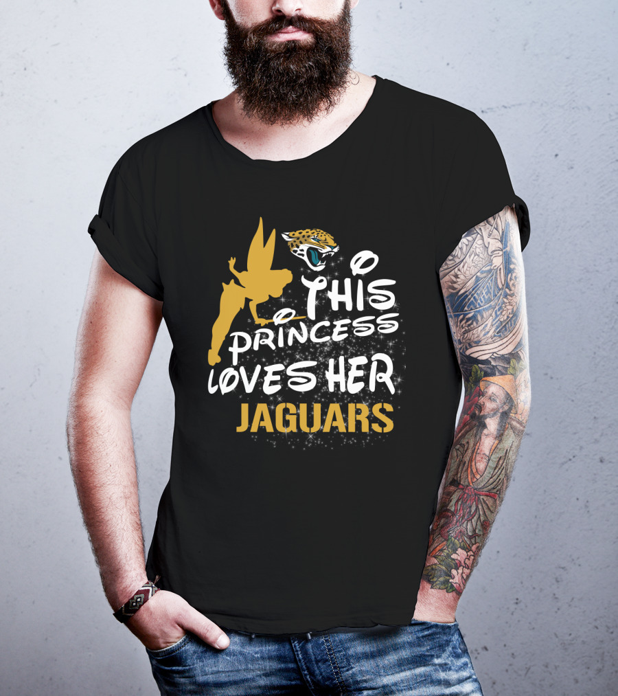 This Princess Loves Her Jacksonville Jaguars T-Shirt
