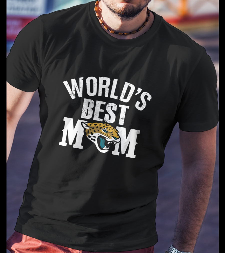 World's Best Mom Jacksonville Jaguars T-Shirt