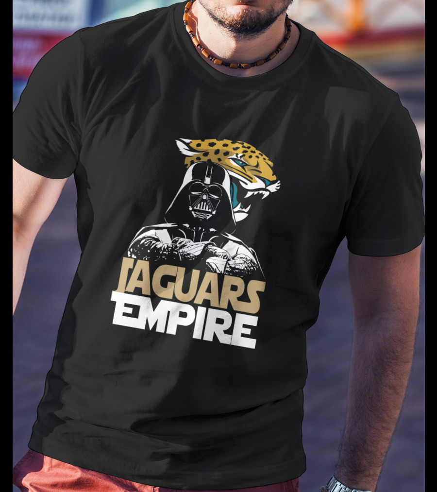 Jaguars Empire Jacksonville Jaguars Star Wars Darth Vader T-Shirt