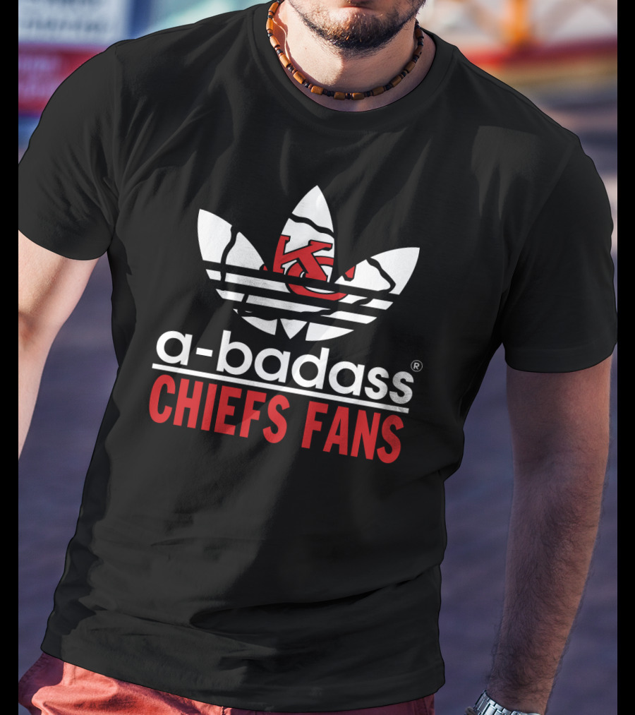 Kansas City Chiefs A-Badass Chiefs Fans Logo T-Shirt