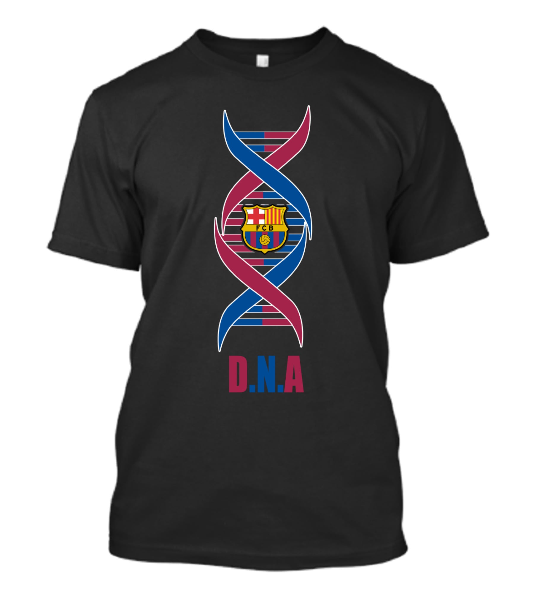 Fc Barcelona Dna Fcb Crest T-Shirt