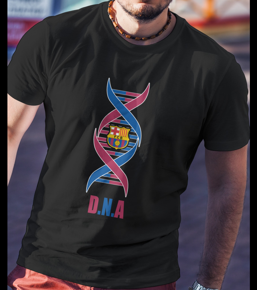 Fc Barcelona Dna Fcb Crest T-Shirt