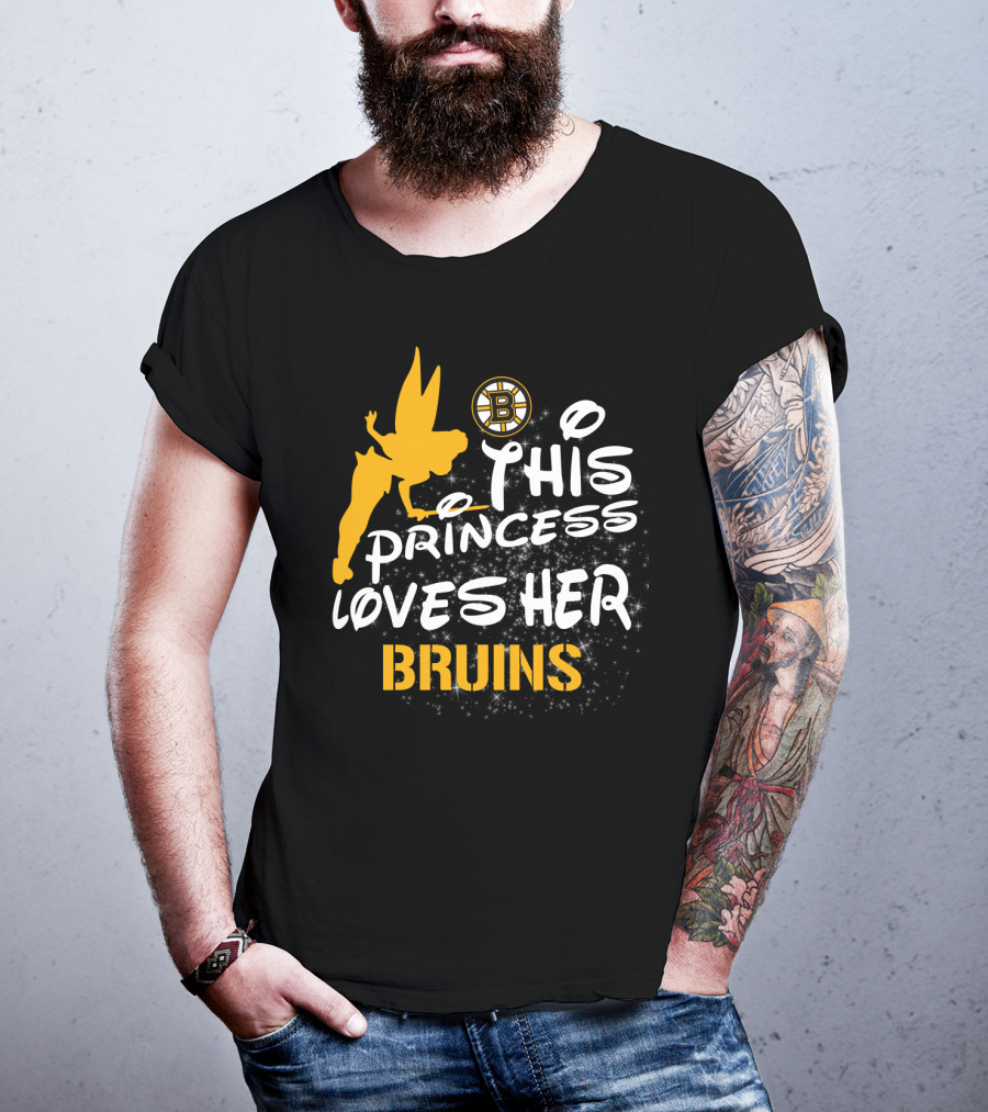 This Princess Loves Her Boston Bruins T-Shirt
