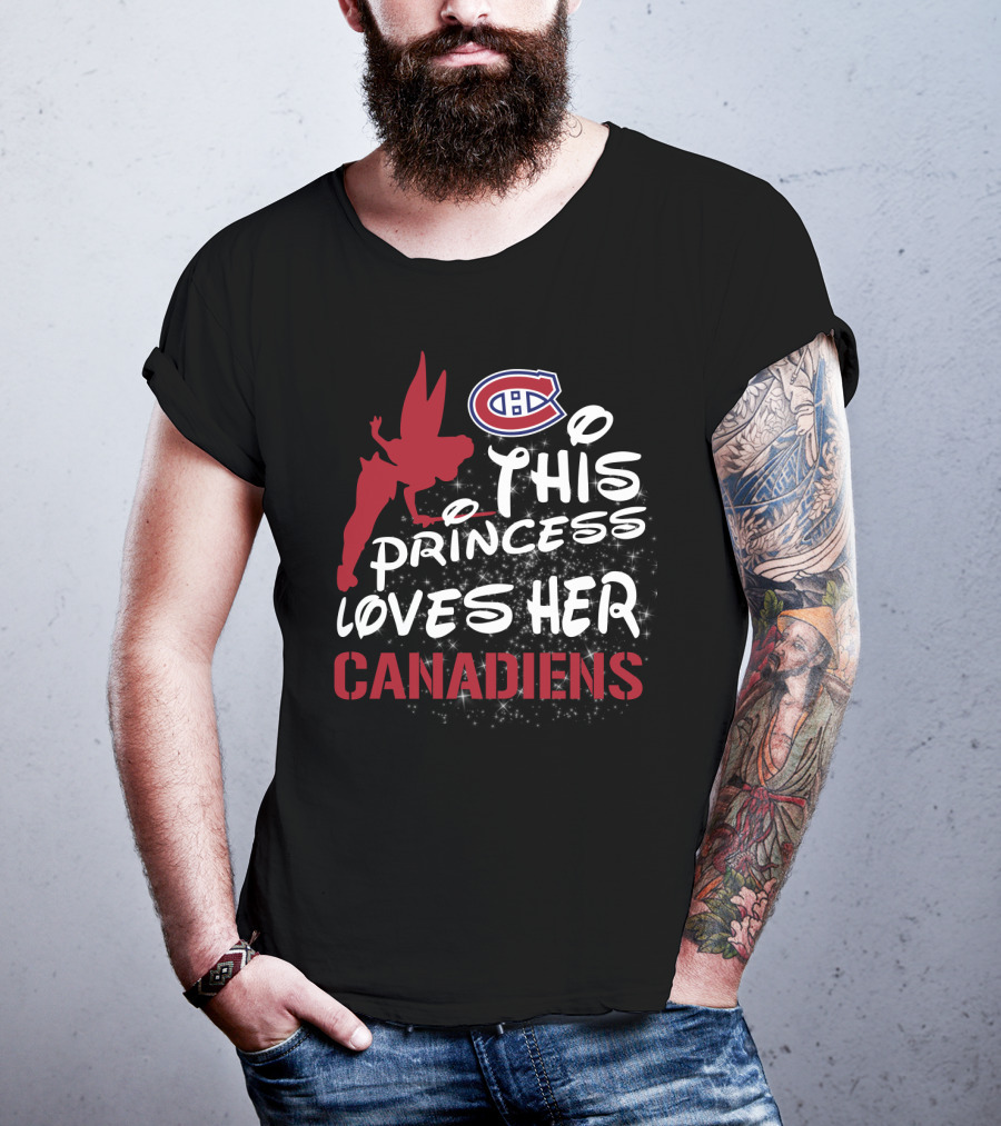 This Princess Loves Her Montreal Canadiens T-Shirt