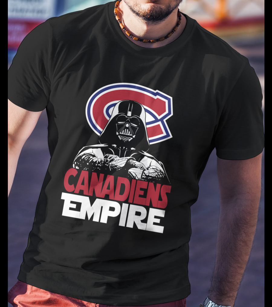 Montreal Canadiens Empire Darth Vader T-Shirt