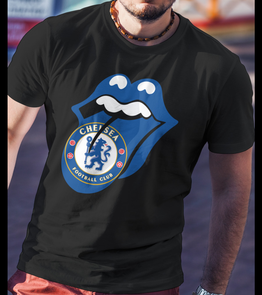 Chelsea Football Club Blue Tongue T-Shirt