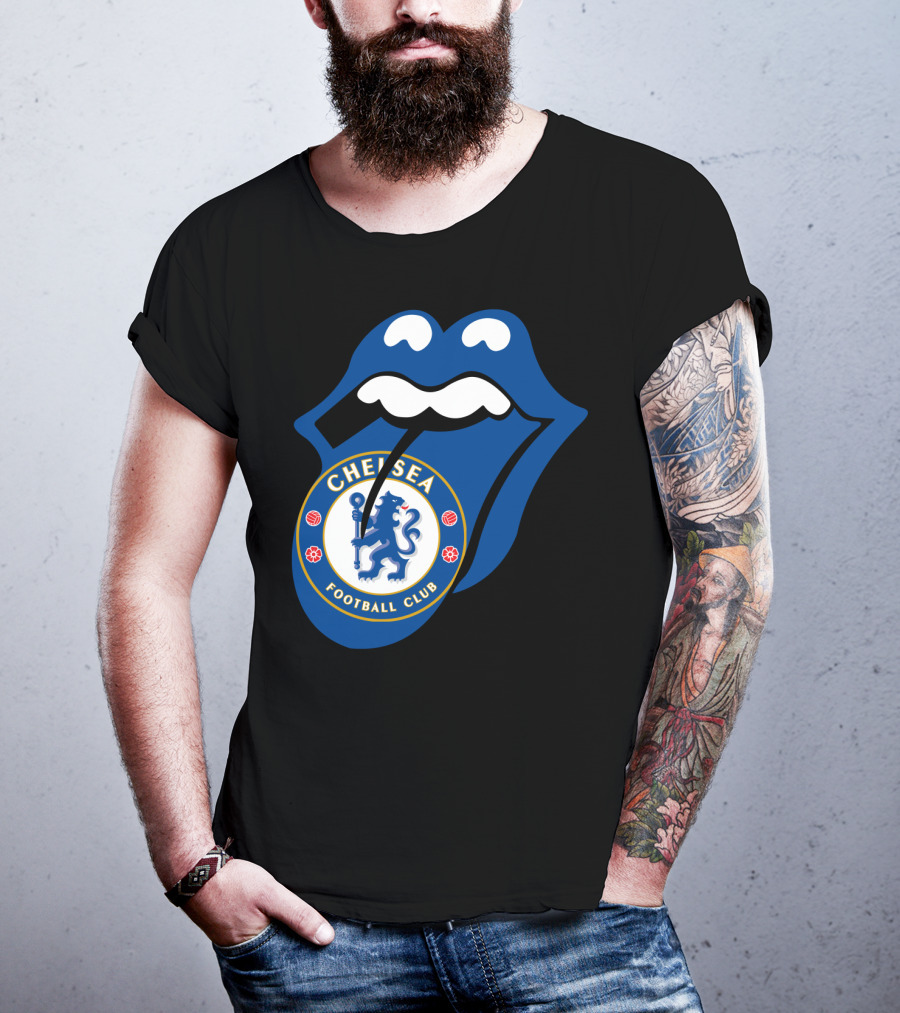 Chelsea Football Club Blue Tongue T-Shirt